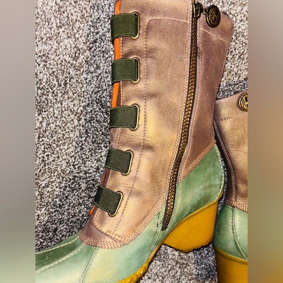 Timberland Urban Mallard High
Heeled Rain Duck Boots..  SIZE: US 8.5M - Picture 7 of 16